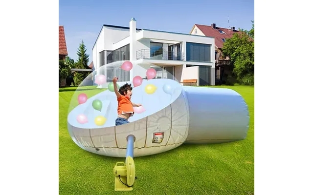 Loyalheartdy 13x10ft Inflatable Bubble House Camping Tent Foldable Inflatable Bubble Tent Outdoor Waterproof Luxurious T product image
