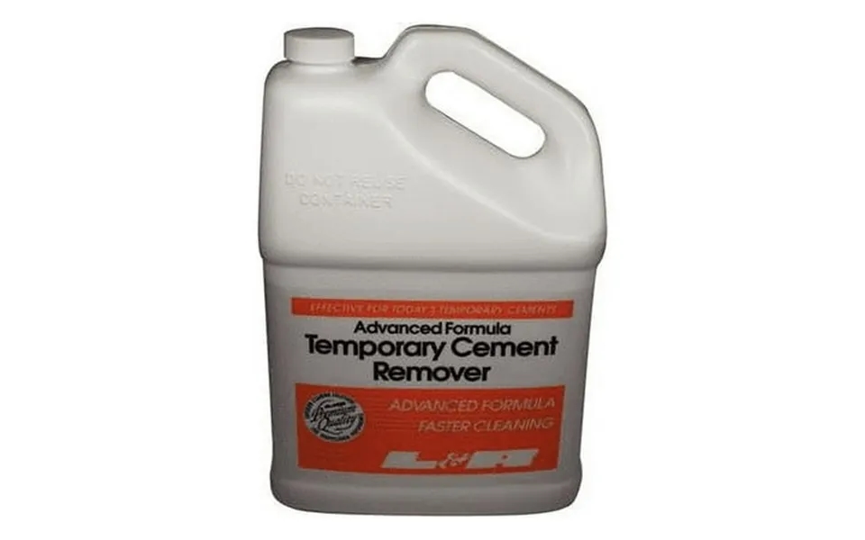 L&r 293 Advanced Formula Temporary Dental Cement Remover 1 Gallon Bottle