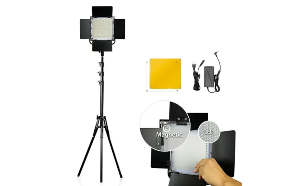 Ls Photography Led Video Light Camera Photography Lighting Kit Wmt1906