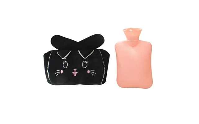 Lsljs Water Bottles Sport Supplies Travel Equipment Cute Cat Hot Water Bottle Belt Set Rubber Hot Water Bottle To Reliev product image