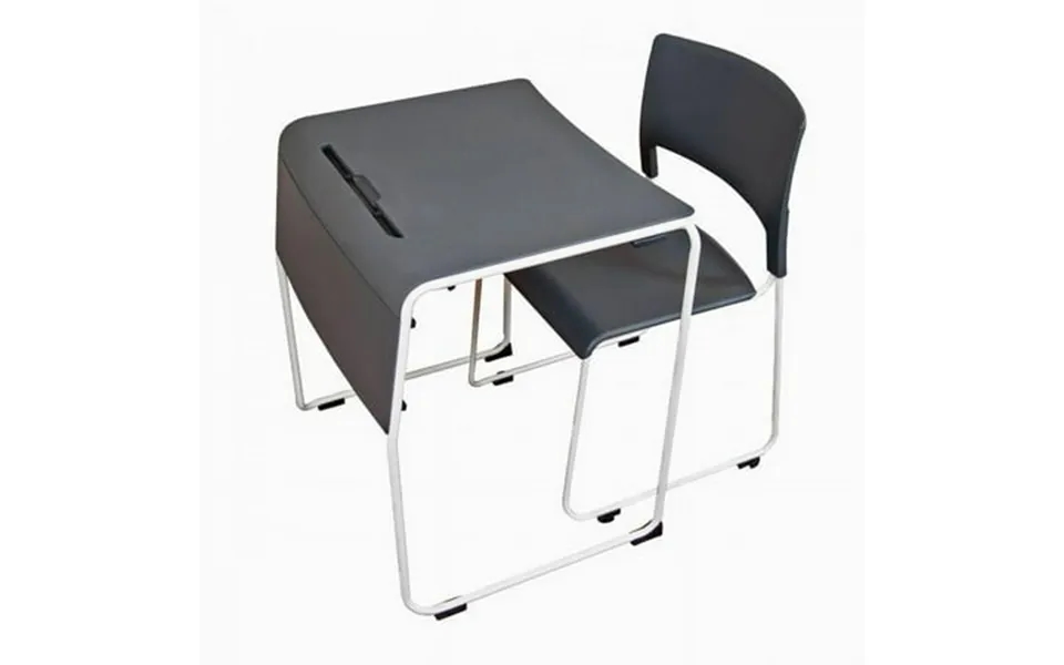 Luxor Lightweight Stackable Student Desk And Chair