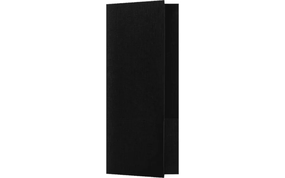 Luxpaper 4 X 9 Presentation Folders Black Linen 1000 Pack