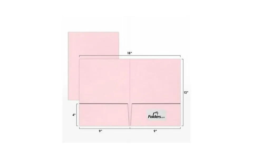 Luxpaper 9x12 Presentation Folder Candy Pink 1000 Pack