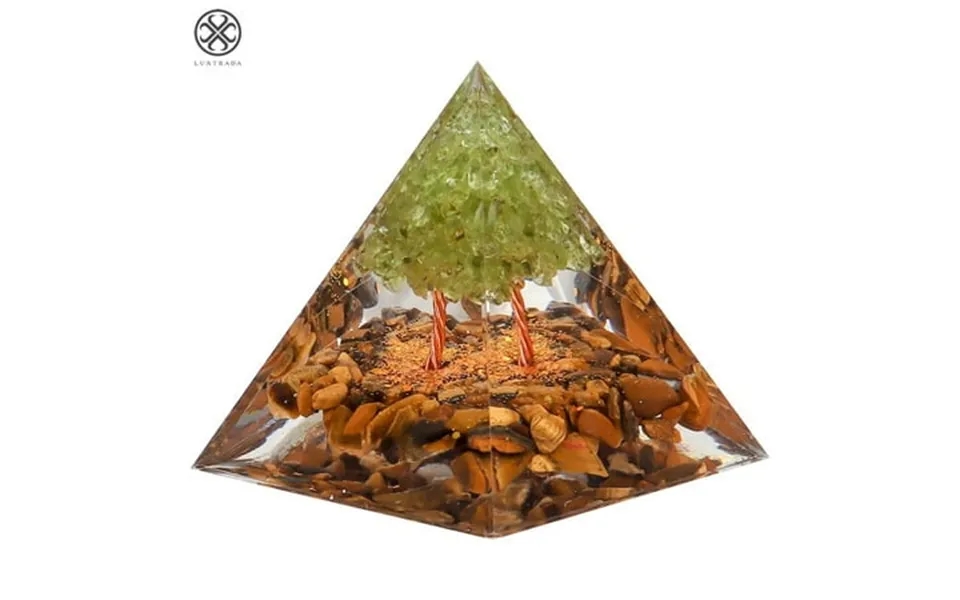 Luxtrada Amethyst Crystal Sphere Orgonite Pyramid Obsidian Chakra Energy Orgone Stone