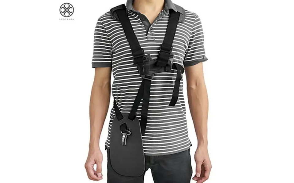 Luxtrada Comfort Strap Double Shoulder Trimmer Shoulder Strap For Brushcutters Trimmers And Strimmer Harness Garden Brus