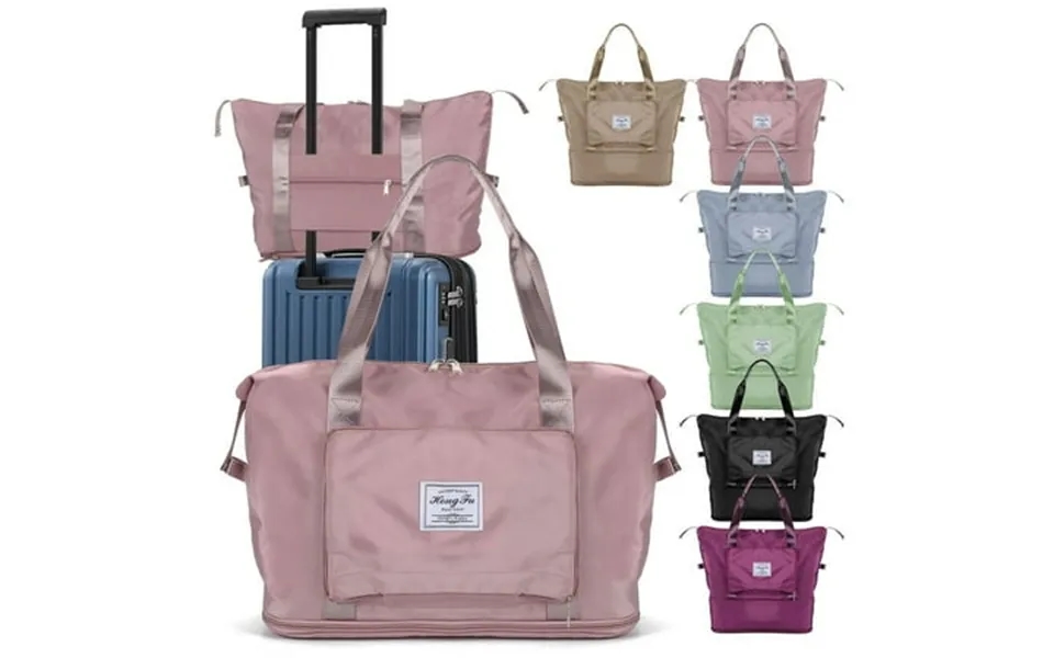 Luxtrada Large Capacity Folding Travel Bag Portable Foldable Travel Lightweight Waterproof Oxford Fabric Bag For Travel