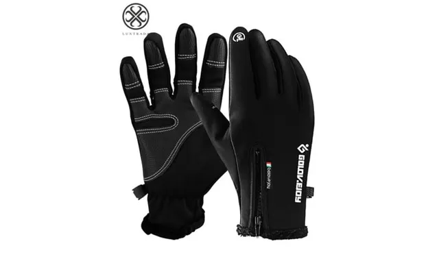 Luxtrada Winter Cycling Ski Outdoor Gloves Touch Screen Waterproof Warm Men Women Gloves product image