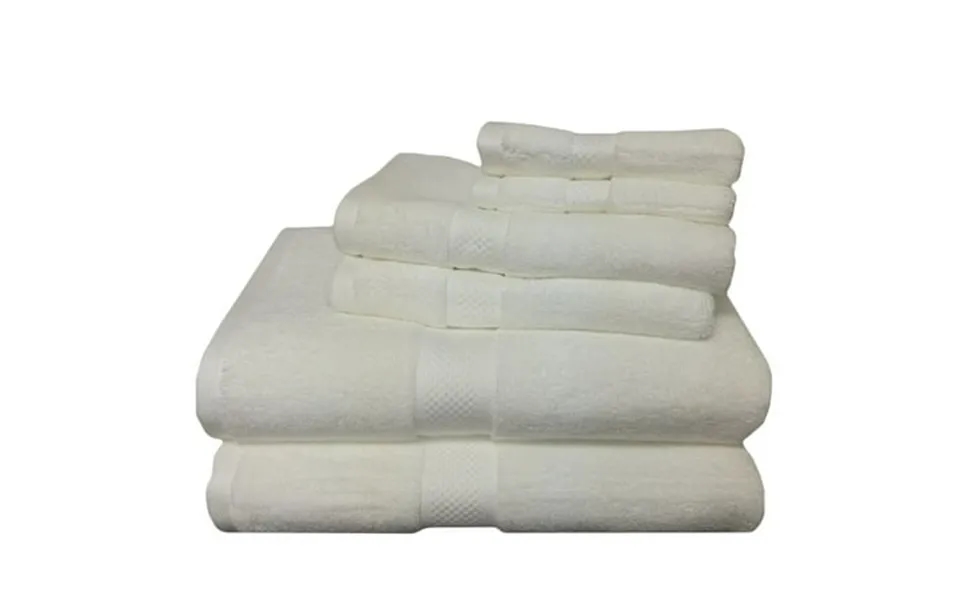 Luxury Super Soft Bamboo Cotton Blend 6-piece Towel Set
