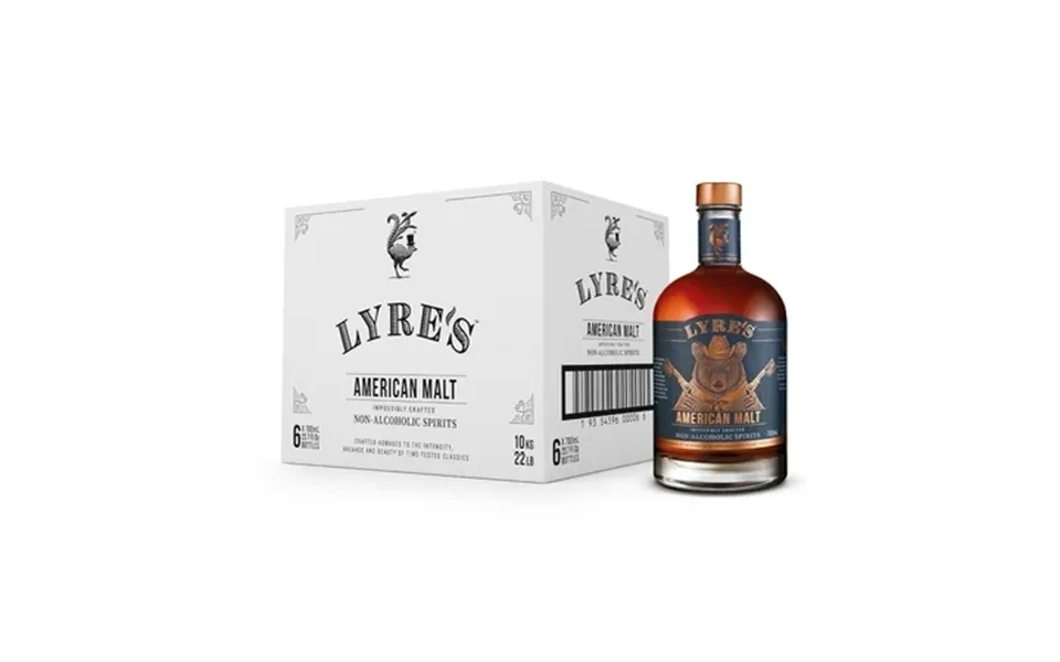 Lyre S American Malt - Non-alcoholic Spirit Case Of 6 Bourbon Style Premium 23