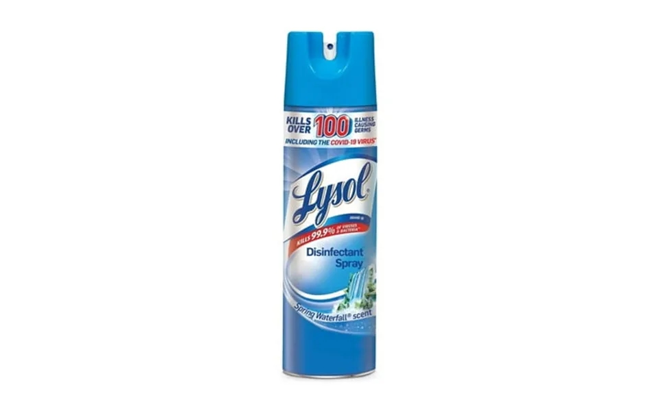 Lysol Disinfectant Spray Spring Waterfall 19 Fl Oz Pack Of 10