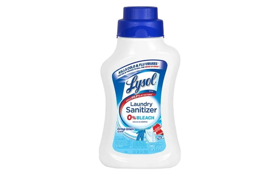 Lysol Laundry Sanitizer Additive Crisp Linen 41 Fl Oz Pack Of 1 Pack Of 10