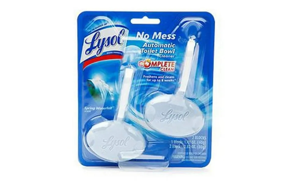 Lysol No Mess Automatic Toilet Bowl Cleaner Spring Waterfall 1