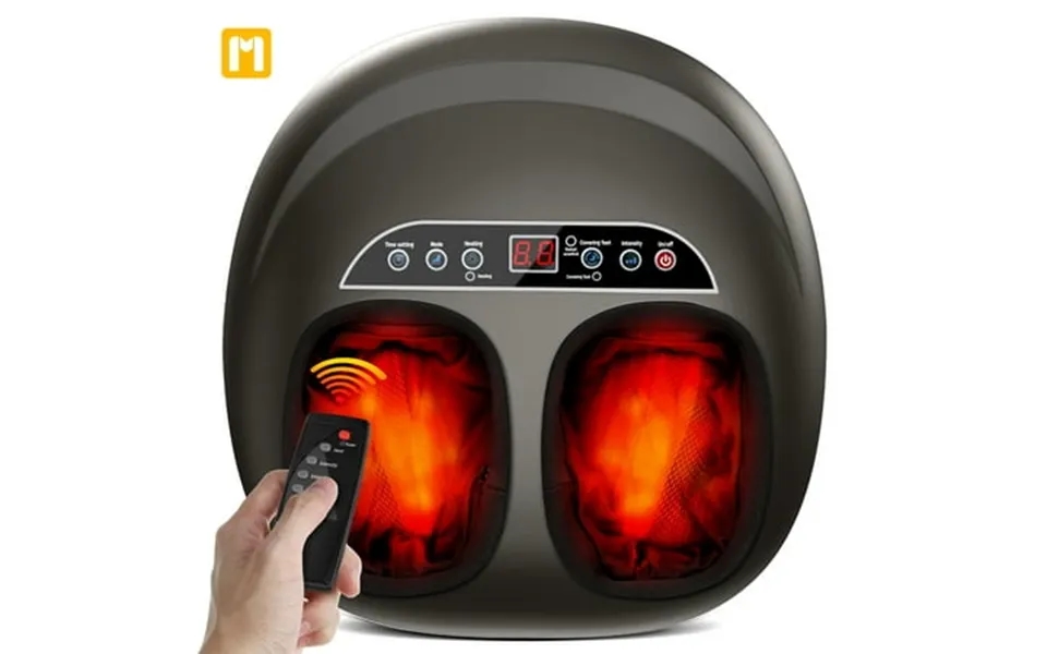 M Buder Foot Massager Deluxe Foot Spa For Comfort And Relief Big Gift Black