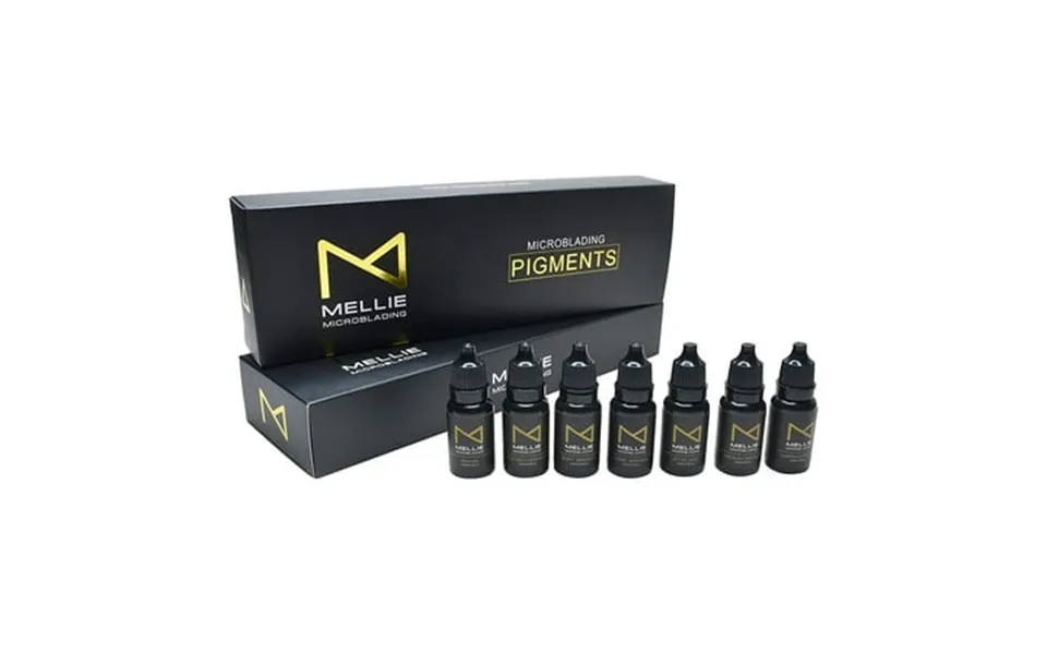 M Microblading Medical Grade Pigment Ink Set Set Of 7 Colors Professional Use Best Microblading Pigment Set For Eyebrows