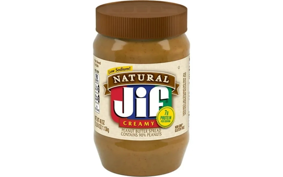 M4spreadlicious Natural Creamy Peanut Butter Spread Contains 90% Peanuts 40 Ounces-pack Of 4