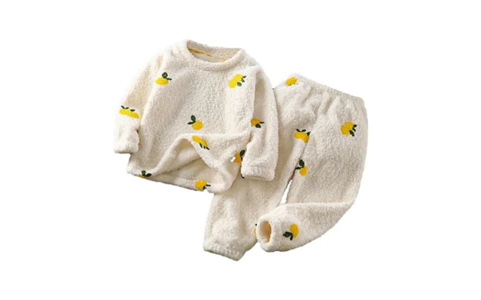 Maean Girls Pajamas Sets 2 Piece Soft Fleece Sleepwear For Kids Long Sleeve Fall Winter Pajama For Children