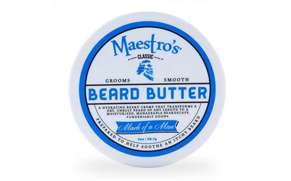 Maestro S Classic Mark Of A Man Blend Beard Butter 2oz