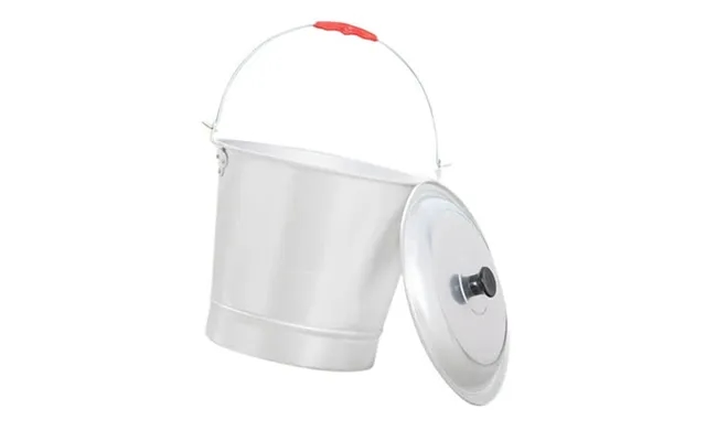 Magideal Aluminum Bucket Household Sauna Accessories With Handle Lid Heavy Duty Pail Capacity 13l product image