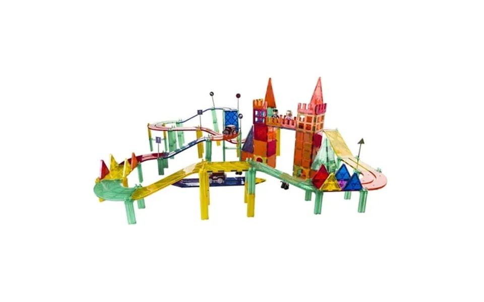 Magnetic Racing Track 55 Piece By Mag-genius Ultimate Fantasy Racing Set
