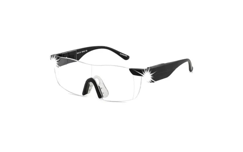 Magnifying Glasses With Light 250% Magnification Led Magnifier Eyeglasses For Reading Crafts Jewelry Sewing Hands-free A