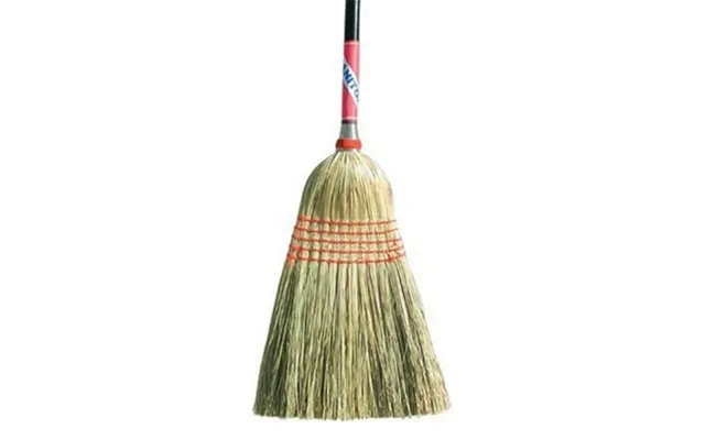 Magnolia Brush Janitor Corn Broom 56-1 2 In Overall L Black Lacquered Handle - 1 Ea 455-5026-bundled product image