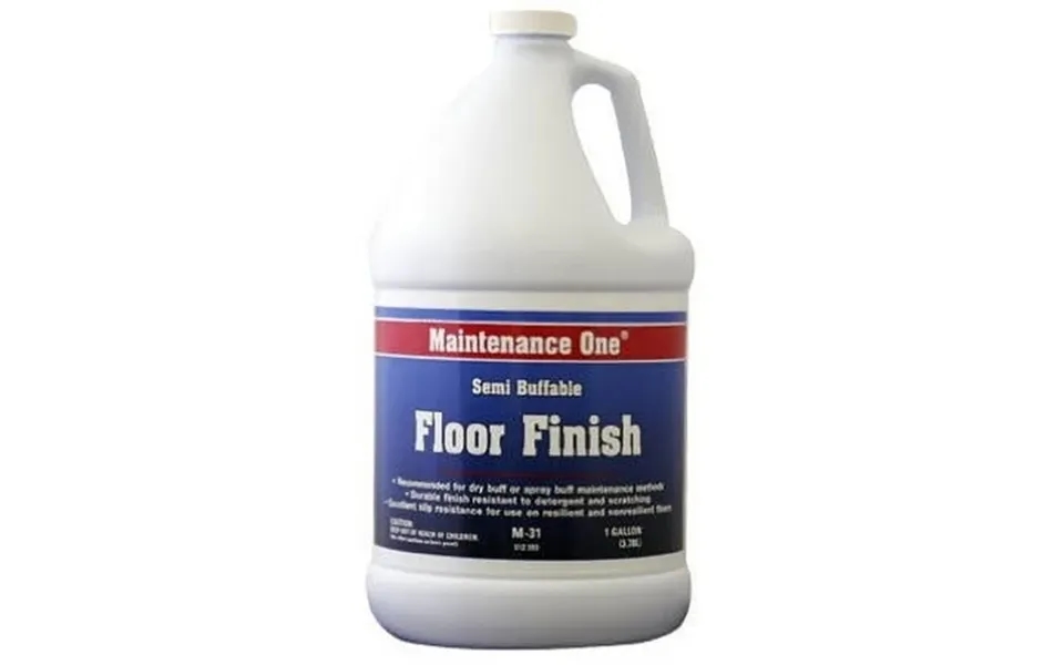 Maintenance One Gallon Floor Finish Semi-buffable