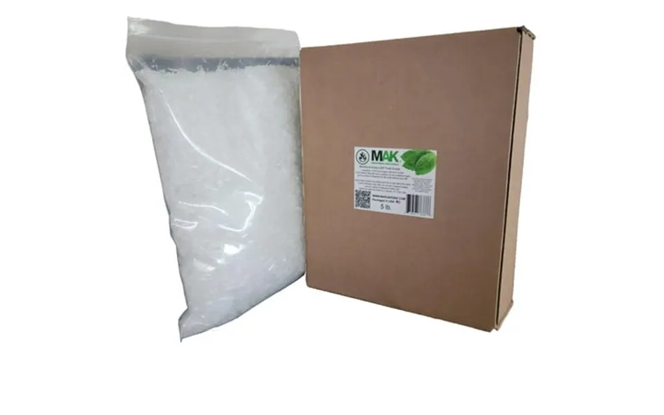 Mak Menthol Crystals 5 Lb - Pure Organic 100% Natural