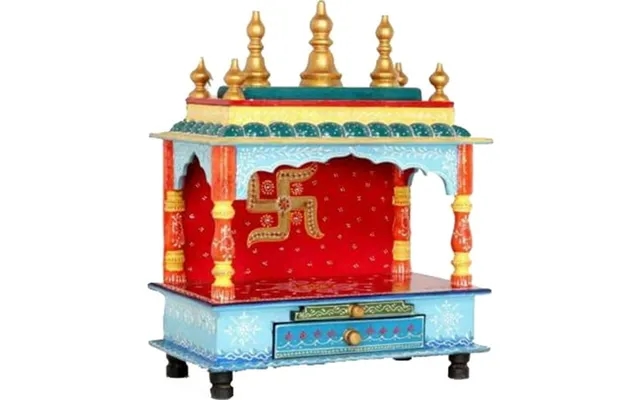 Makan Wooden Temple Home Temple Puja Mandir Wooden Temple Temple For Home Puja Ghar Temple Pooja Mandir Temple For Home  product image
