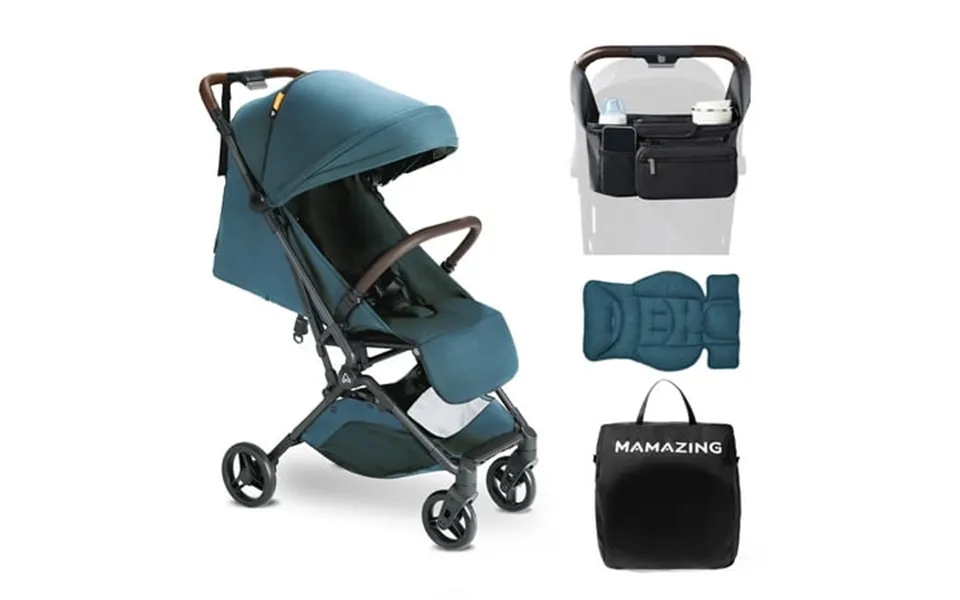 Mamazing Baby Stroller 11.5 Lb Ultra Air Lightweight Foldable Carbon Fiber Travel Stroller For Toddler Infant