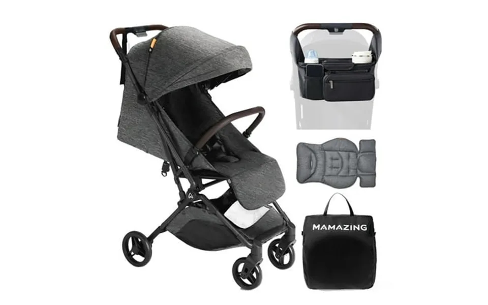 Mamazing Baby Stroller 11.5 Lb Ultra Air Lightweight Foldable Carbon Fiber Travel Stroller For Toddler Infant