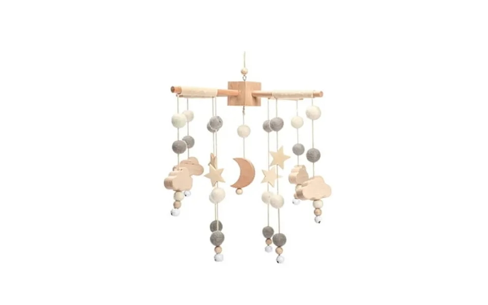 Mamimami Home Hbm Moon Adjustable Baby Mobile Crib Gray