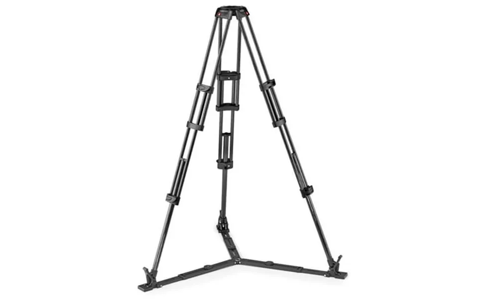 Manfrotto 3-section Carbon Fiber Twin Leg Video Tripod With 100 75mm Bowl And Ground Spreader