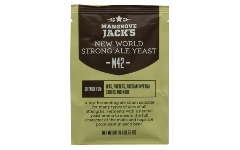 Mangrove Jack S Craft Series Yeast M42 New World Strong Ale 10g