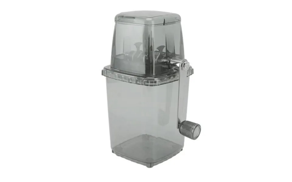 Manual Ice Crusher Fast Ice Crusher Shaver Household For Parties Grey