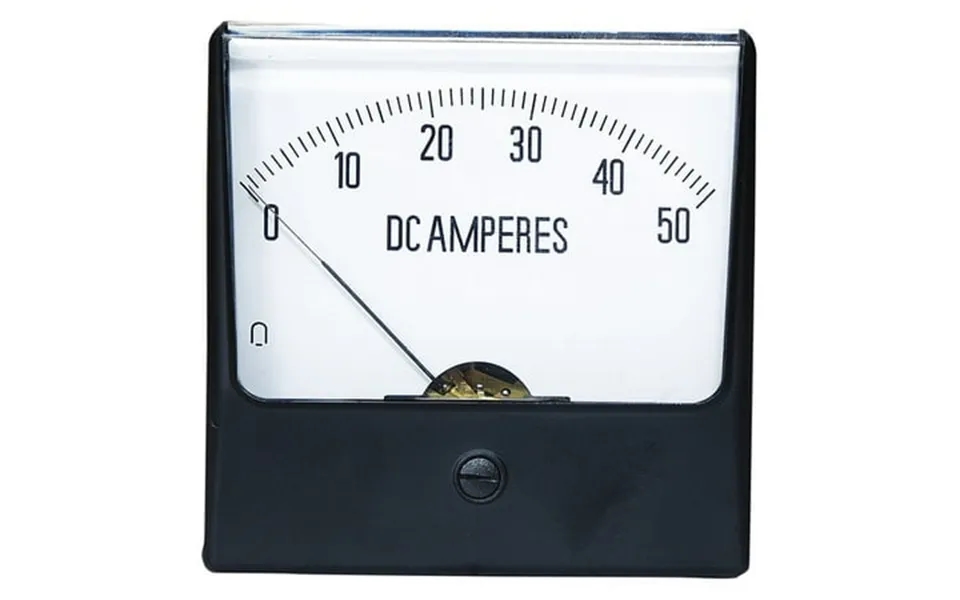 Manufacturer Varies Analog Panel Meter Dc Current 0-50 Dc A 12g423