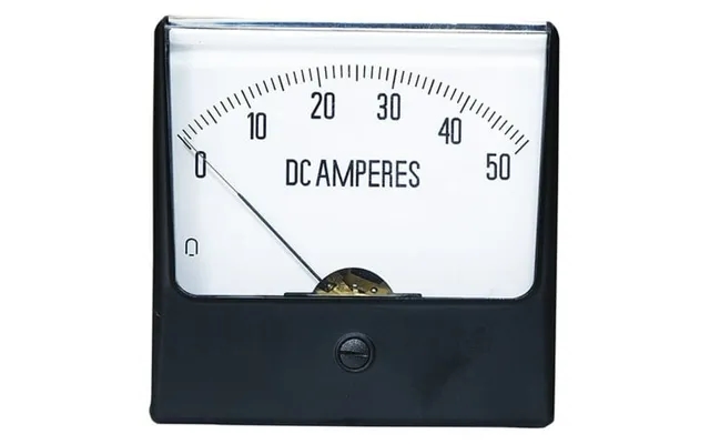 Manufacturer Varies Analog Panel Meter Dc Current 0-50 Dc A 12g423 product image