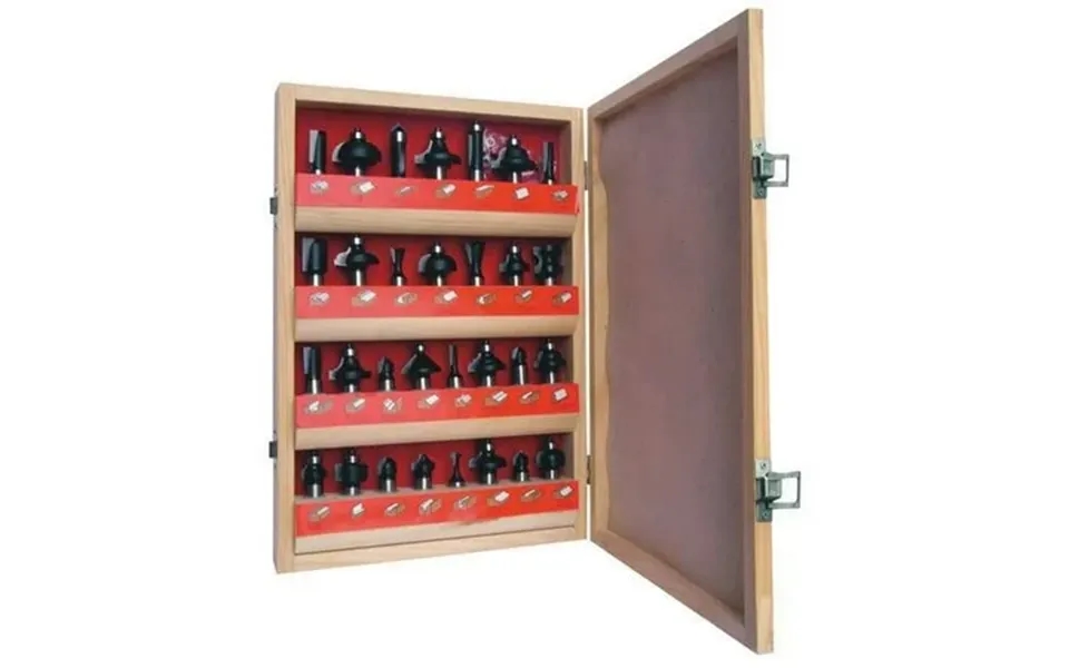 Manufacturer Varies Router Bit Set Super Delux 1 2s 30 Pc 16y605
