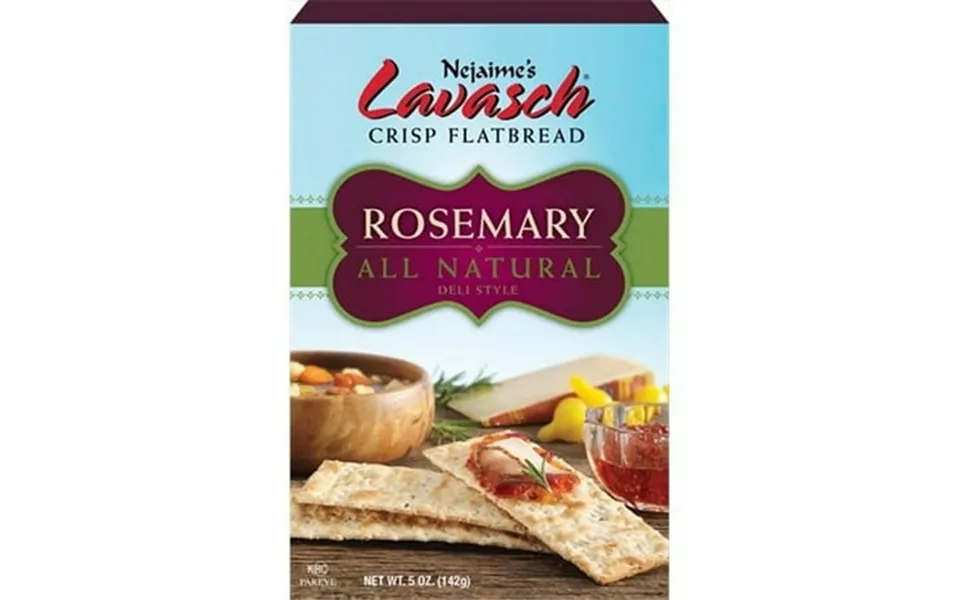 Mariner Lavasch Rosemary Flatbread Case Of 12