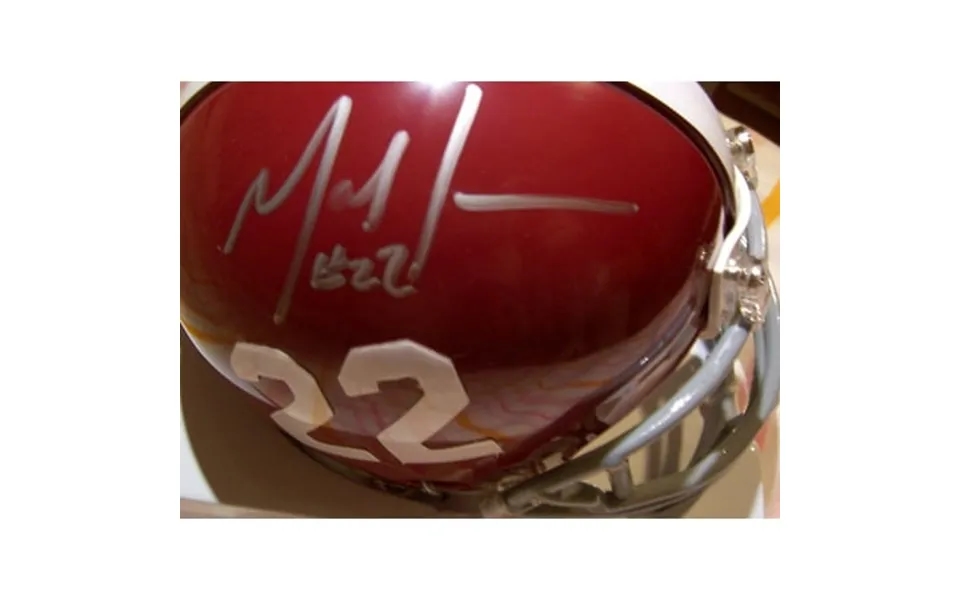 Mark Ingram Autographed Alabama Crimson Tide Mini Helmet Jsa