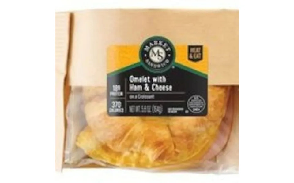 Market Breakfast Omelet With Ham And Cheese Croissant 5.8 Ounce -- 8 Per Case