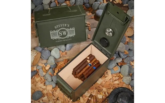 Marquee Custom 50 Cal Ammo Can Cigar Humidor product image