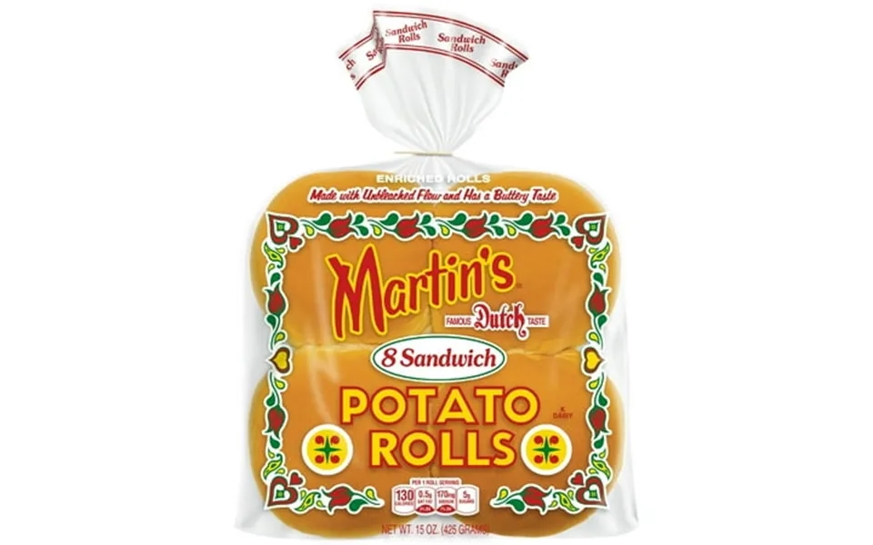 Martin S Potato Sandwich Rolls Fresh 3.5 Inch Buns Pack Of 6