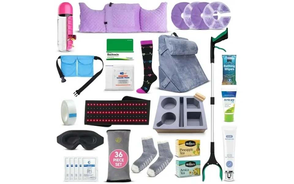Mastectomy Top Surgery & Breast Augmentation Recovery Kit Deluxe Care Package Post Op Essentials