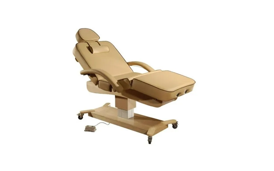 Master Massage Maxking Leather Wood 30-inches Salon Electric Lift Table