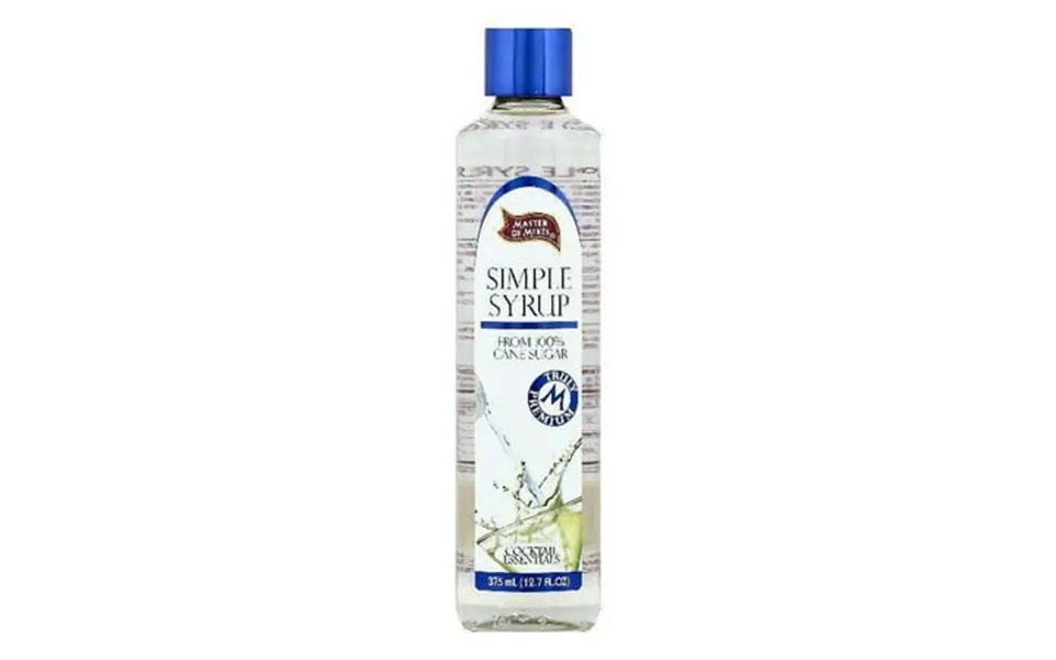 Master Of Mixes Cocktail Essentials Simple Syrup 12.7 Fl Oz Plastic Bottle