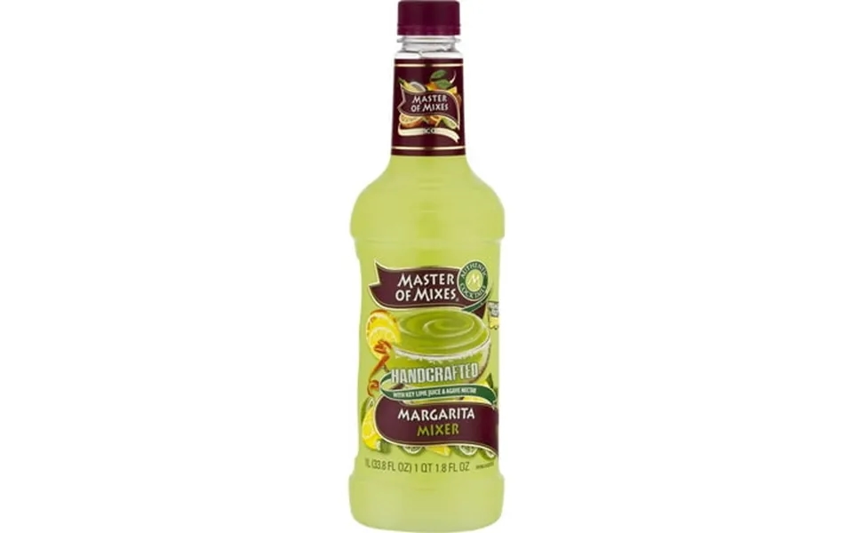 Master Of Mixes Margarita Mix 1 Liter Plastic Bottle