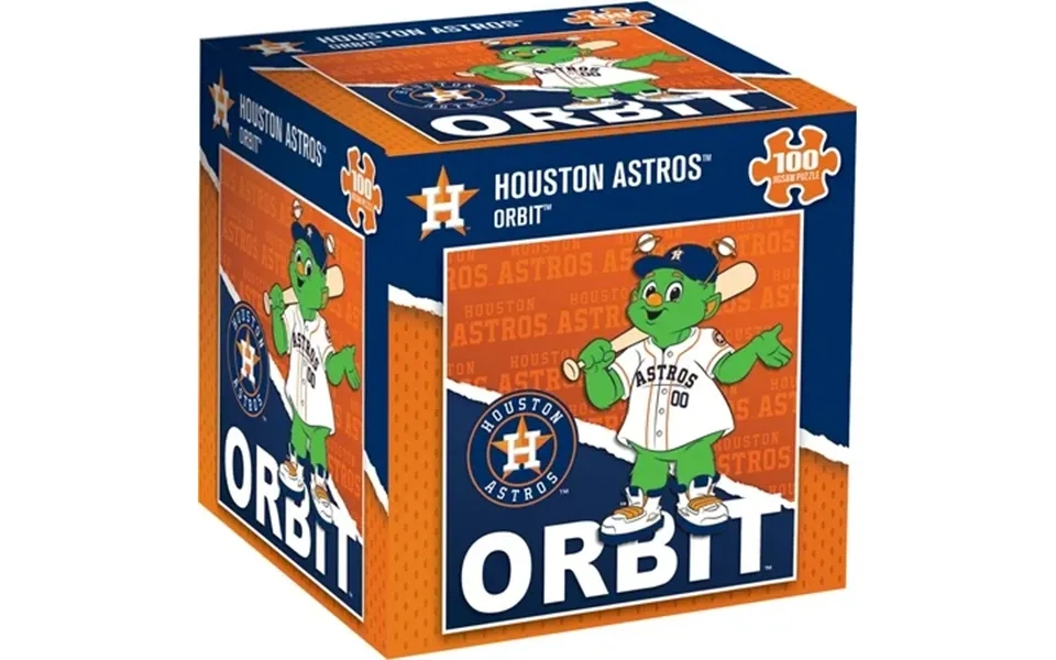 Masterpieces Officially Licensed Mlb - Houston Astros Mascot 100 Piece Puzzle