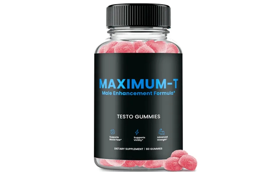 Maximum-t Male Gummies Maximum T Supplement Gummies - Maximum Strength Support Overall Mens Health All Natural Maximumt