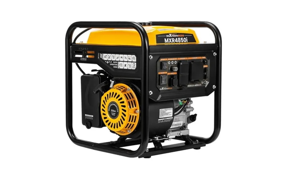 Maxpeedingrods 4850 Watt Portable Inverter Generator Open Frame Generator Gasoline Power For Home Backup & Camping Recoi