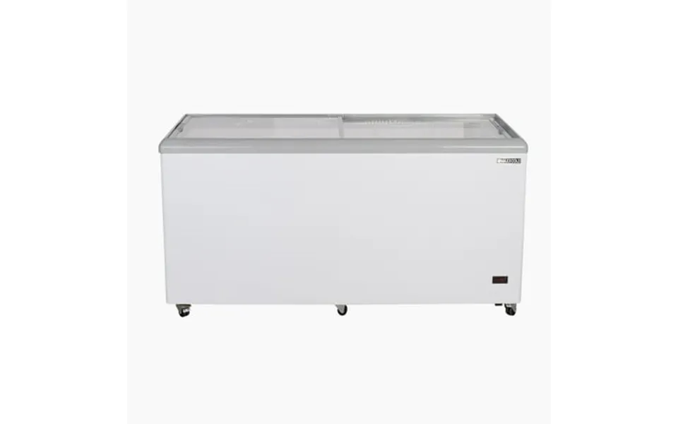 Maxx Cold Sliding Glass Top Mobile Ice Cream Display Freezer 52 W 11 Cu